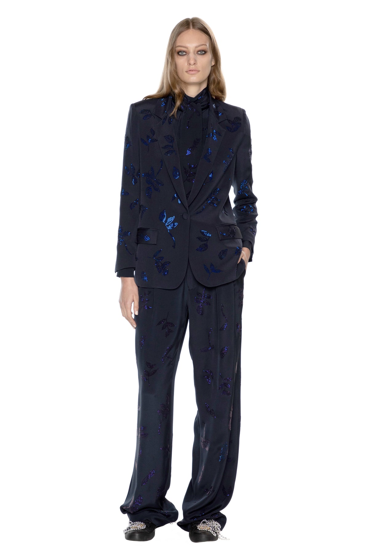 'KIND OF BLUE' LONG JACKET - JACKETS - Libertine