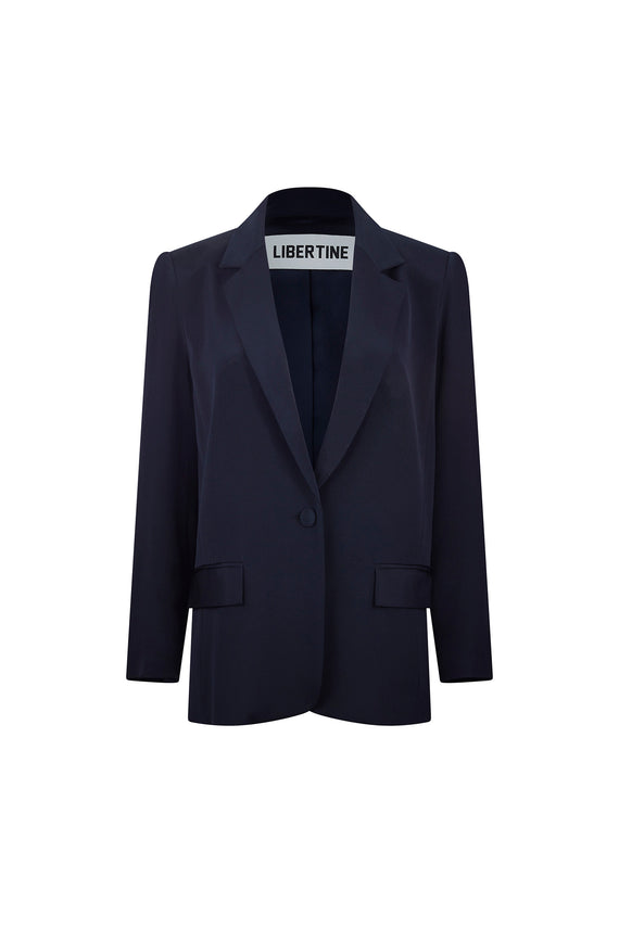 'FRENCH NAVY' LONG JACKET - - Libertine - Main image