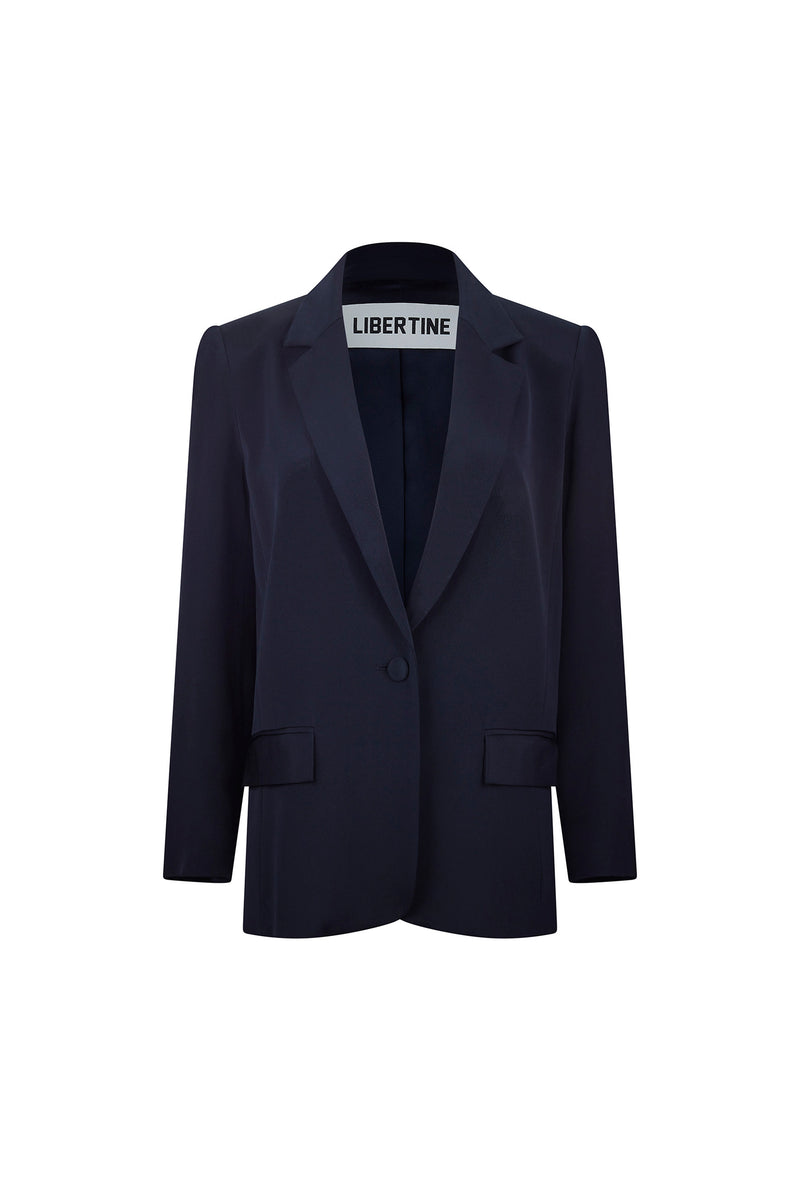 'FRENCH NAVY' LONG JACKET - - Libertine