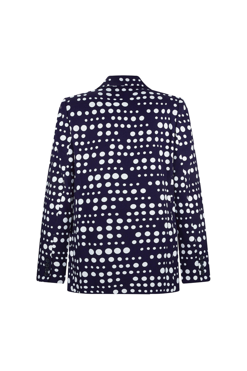 'DOT DOTISM' DOUBLE BREASTED BLAZER - JACKETS - Libertine