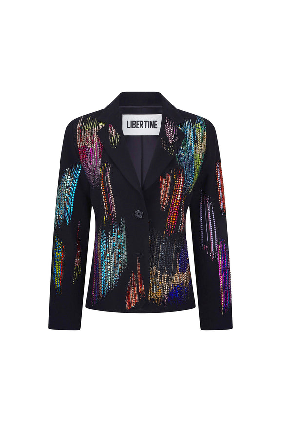 'FWB CRYSTAL' L/S SHORT JACKET -  - Libertine