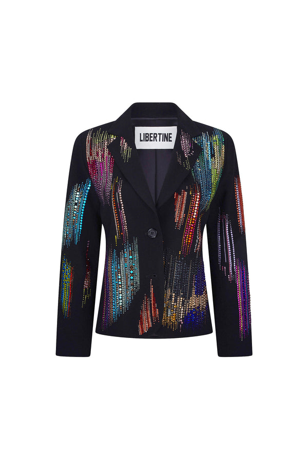 'FWB CRYSTAL' L/S SHORT JACKET - - Libertine