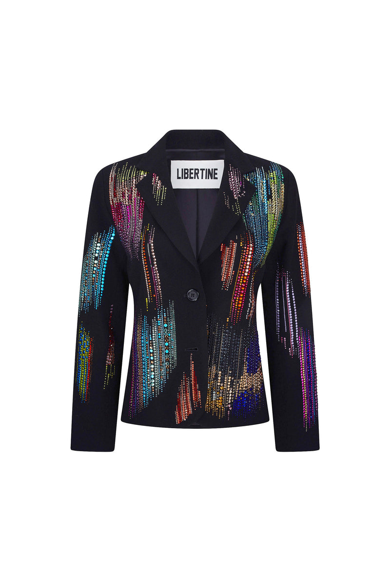 'FWB CRYSTAL' L/S SHORT JACKET - - Libertine