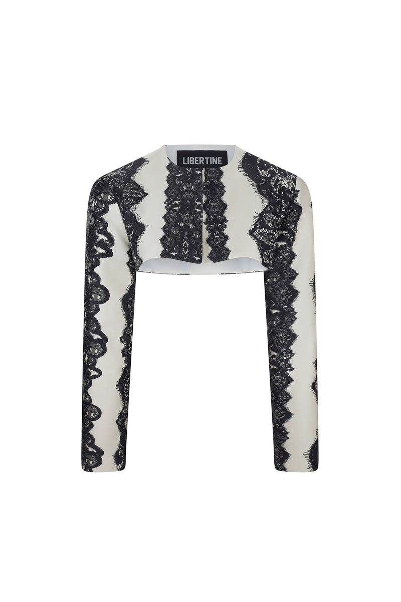 'VENETIAN LACE' FLY AWAY BOLERO - - Libertine