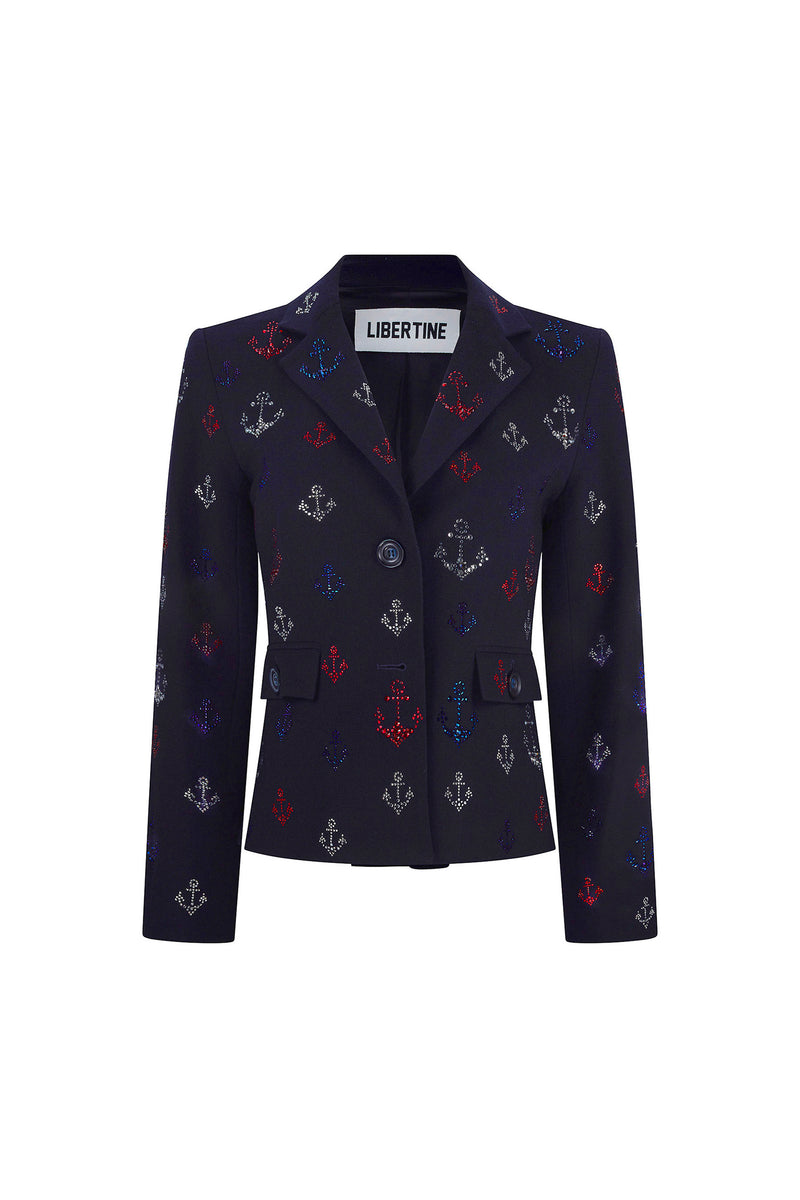 'AHOY MATEY' NEW L/S SHORT JACKET - JACKETS - Libertine