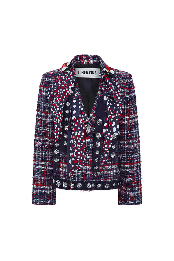 'LA PREMIERE' L/S SHORT JACKET - - Libertine - Main image