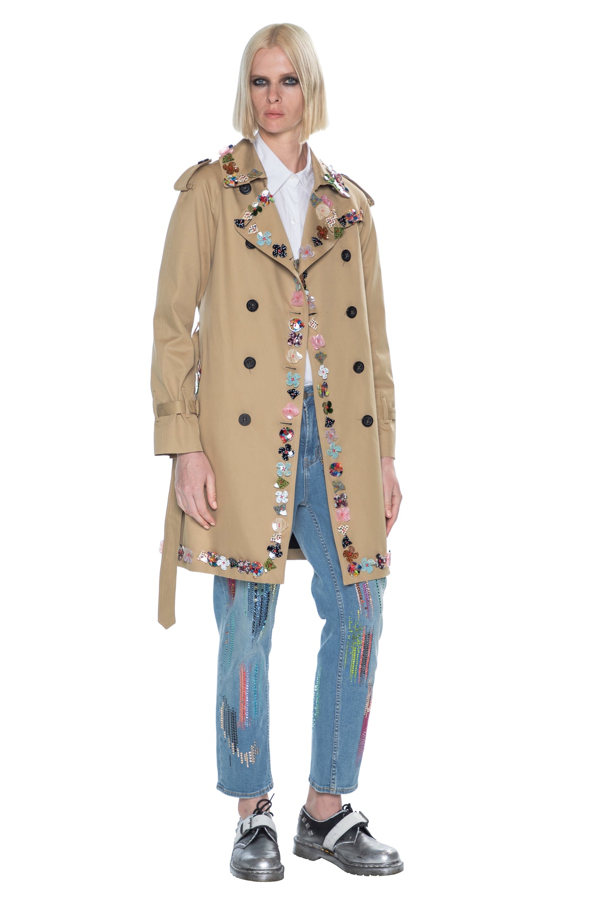 'BUTTON TOWN' TRENCH COAT - COATS - Libertine