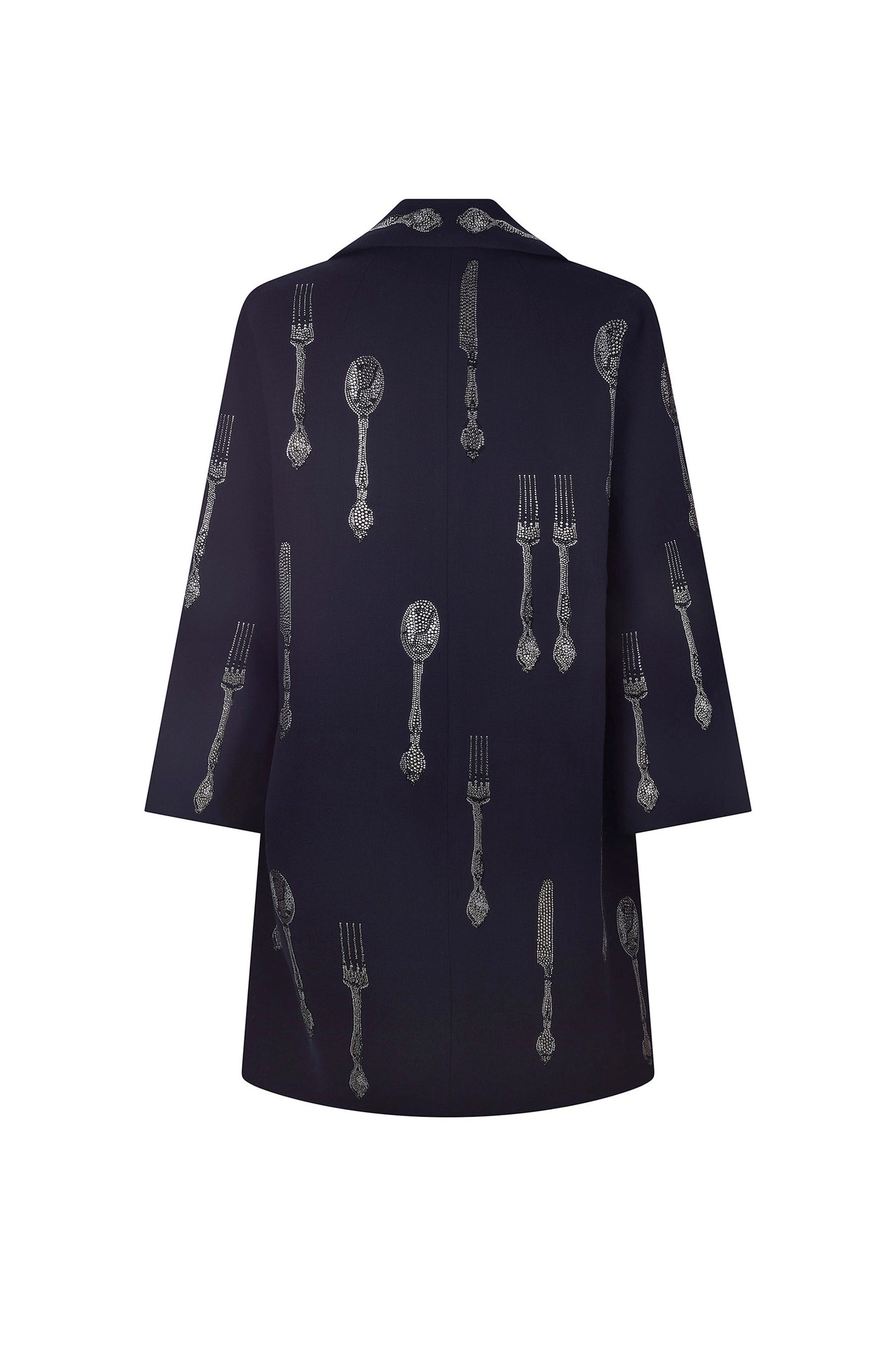 'MICHELIN STAR' NOTCHED LAPEL COAT - - Libertine