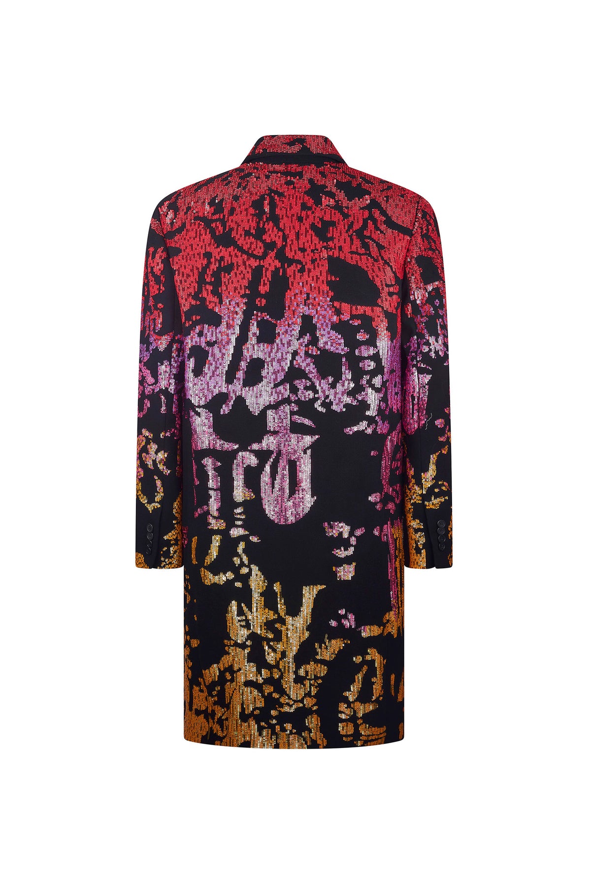 'DANTE'S INFERNO' DOUBLE BREASTED COAT - COATS - Libertine