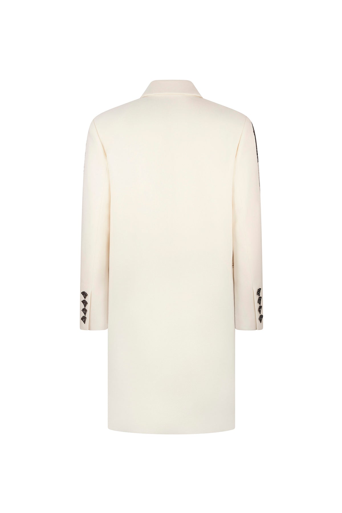 'VENETIAN LACE' DOUBLE BREASTED COAT - - Libertine