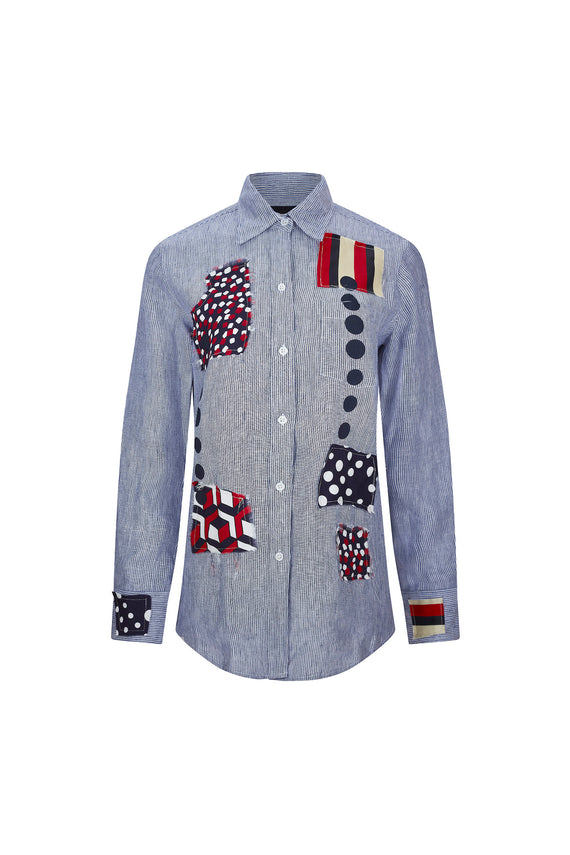 'MASH UP' CLASSIC SHIRT - - Libertine - Main image