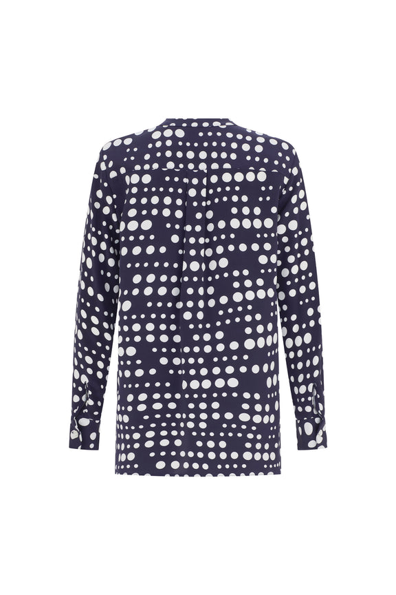 'DOT DOTISM' TUNIC BLOUSE - - Libertine