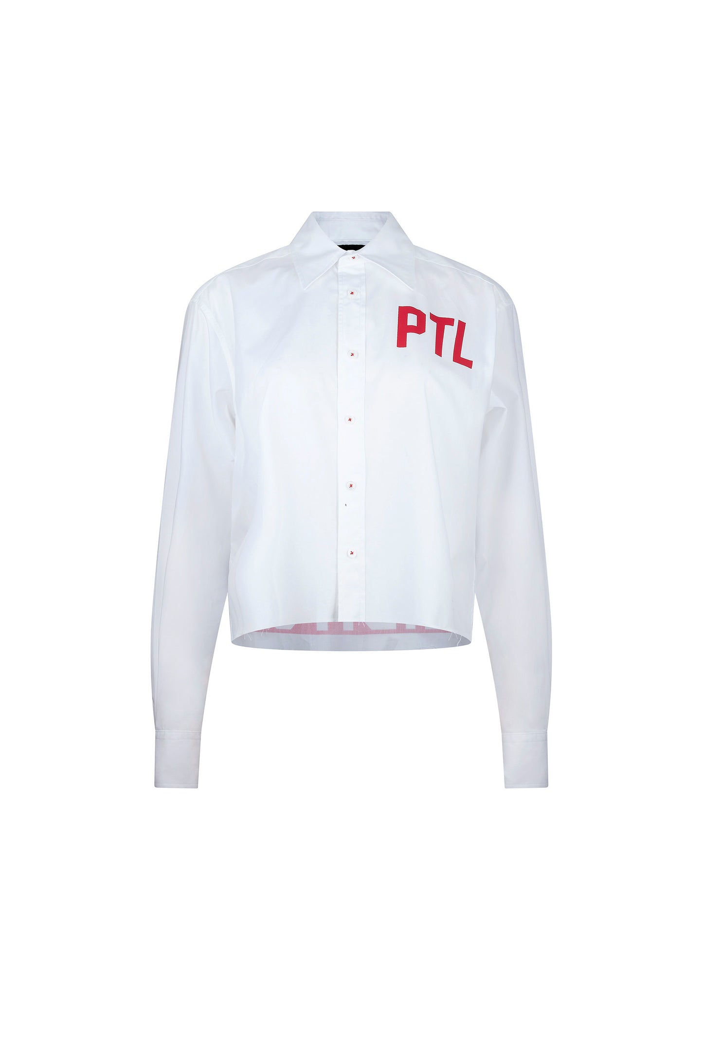 'PTL' CROPPED CLASSIC SHIRT - - Libertine