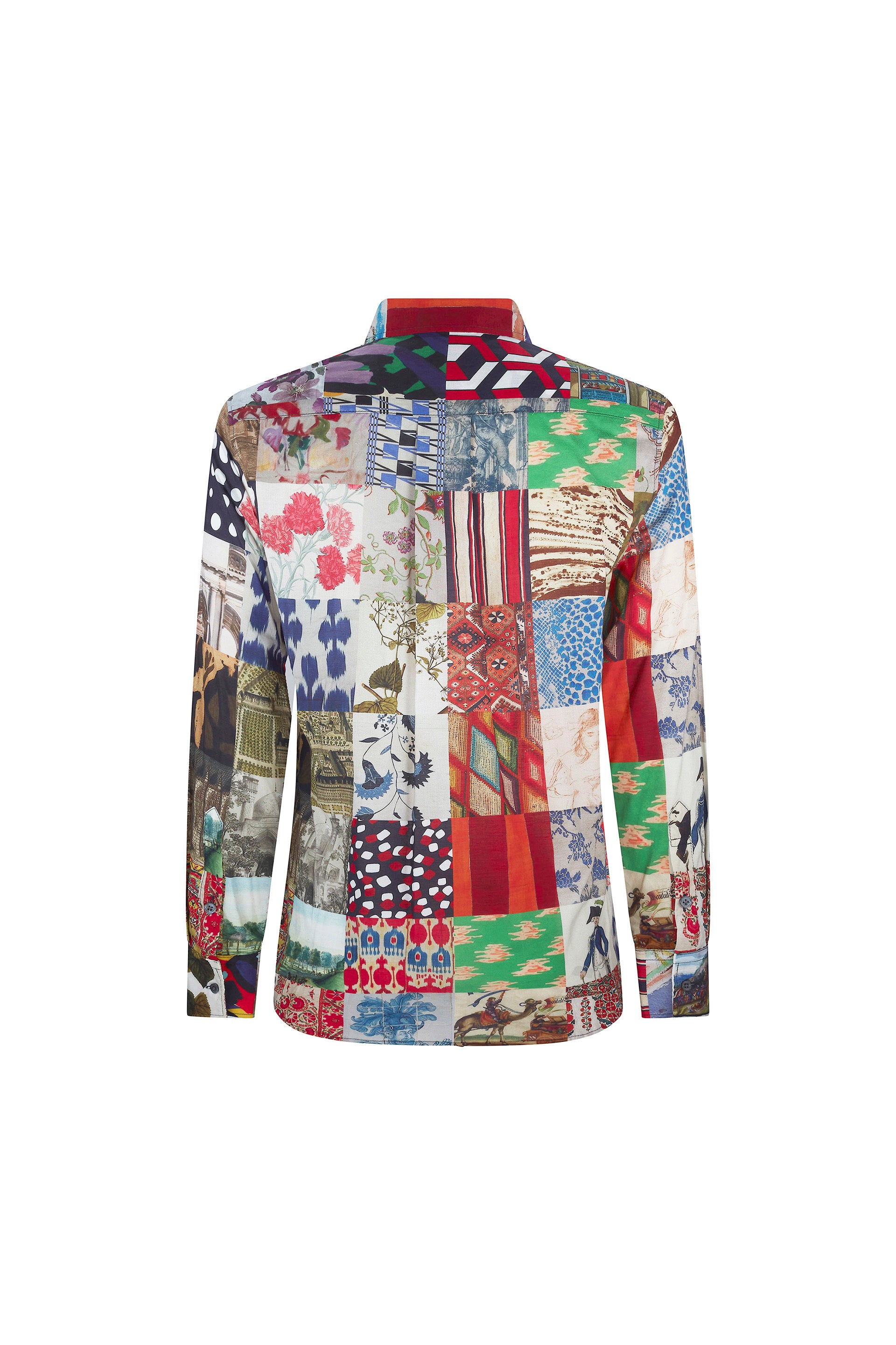 'BLOOMSBURY COLLAGE' NEW CLASSIC SHIRT - CLASSIC SHIRTS - Libertine