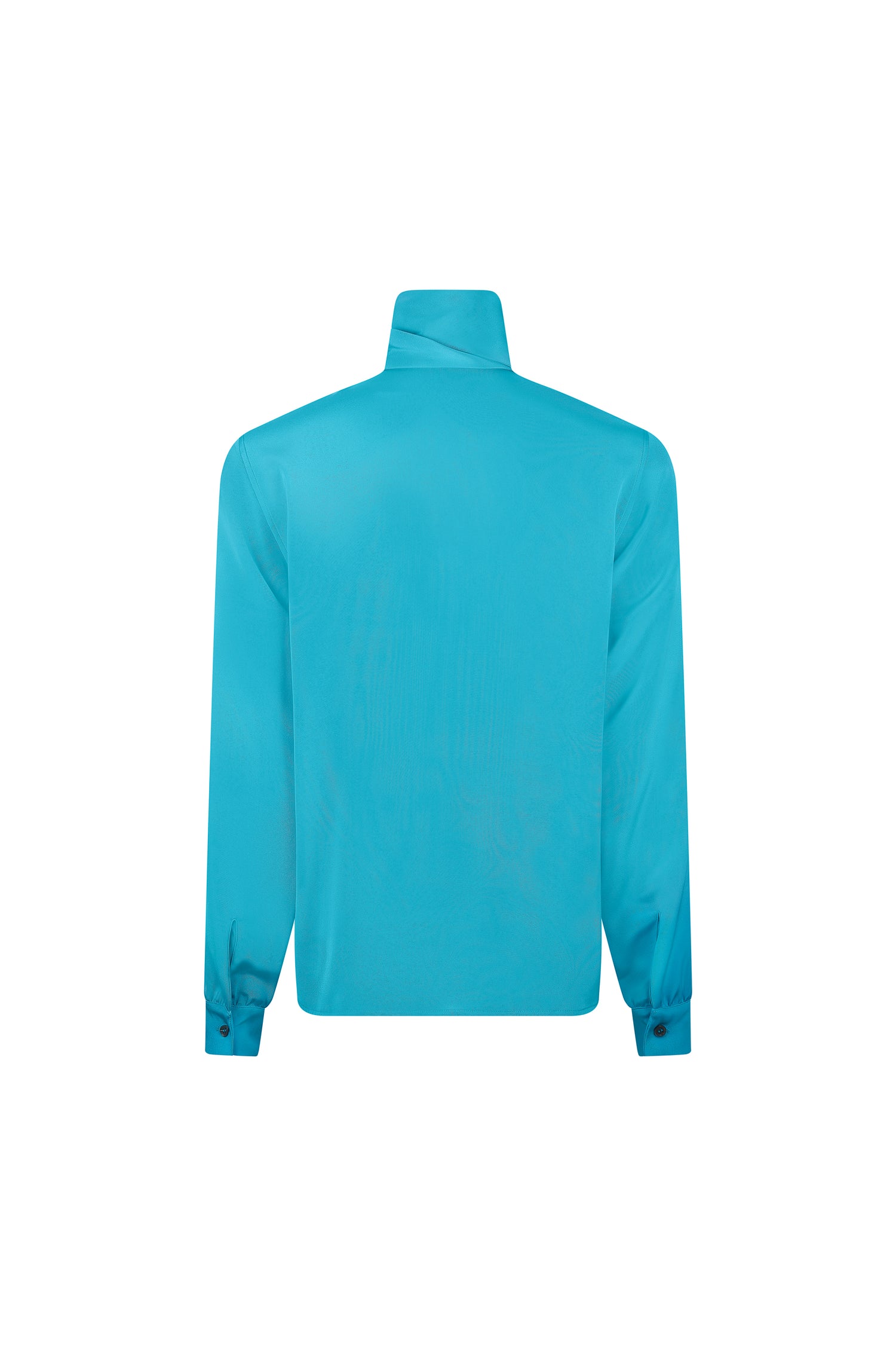 'HOCKNEY'S POOL' SLIM KEITH TIE BLOUSE -  - Libertine