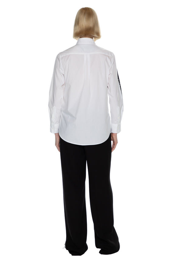 'VENETIAN LACE' TUXEDO SHIRT -  - Libertine