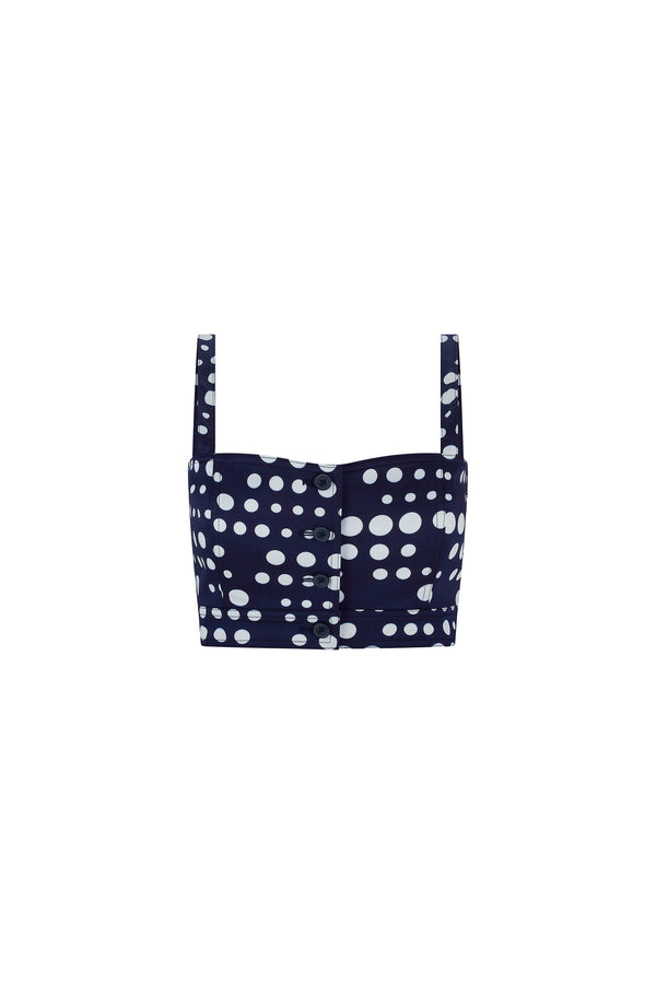 'DOT DOTISM' SAINT TROPEZ TOP -  - Libertine