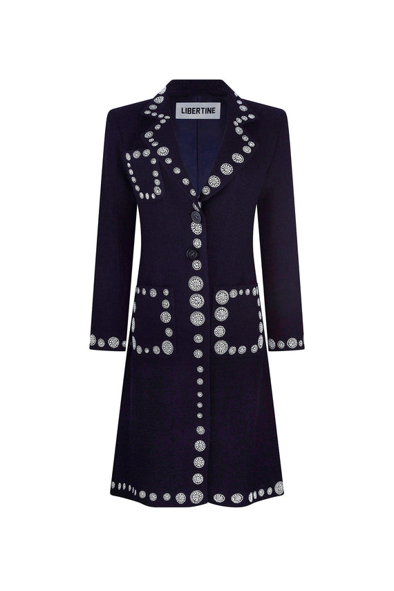 'DOT DOTISM' MIDI COAT - COATS - Libertine - Main image