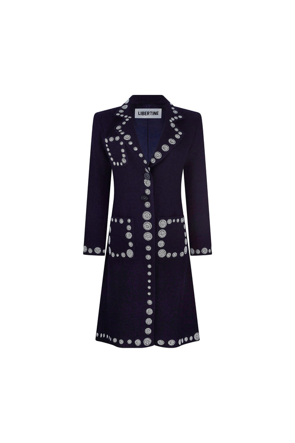 'DOT DOTISM' MIDI COAT - COATS - Libertine