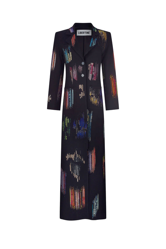 'FWB CRYSTAL' MAXI COAT - - Libertine - Main image