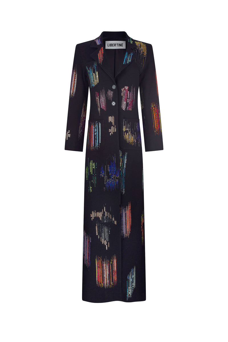 'FWB CRYSTAL' MAXI COAT - - Libertine