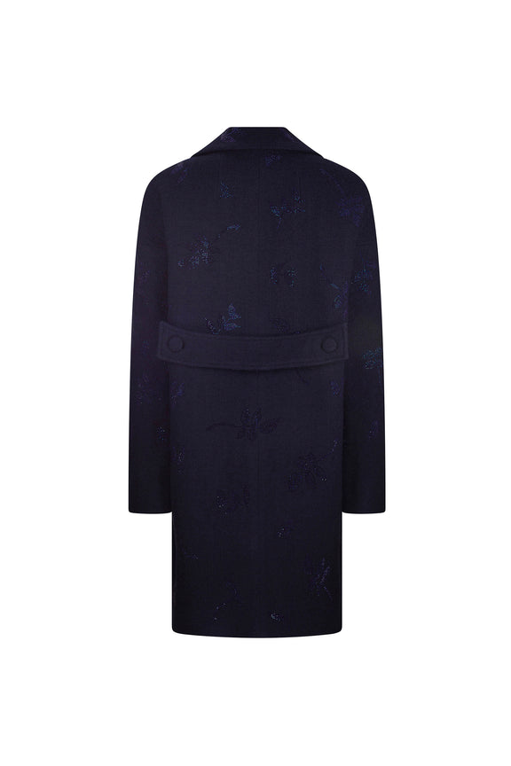 'KIND OF BLUE' L/S PATCH POCKET COAT -  - Libertine