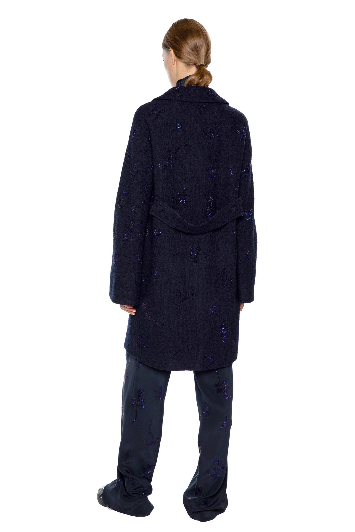'KIND OF BLUE' L/S PATCH POCKET COAT -  - Libertine