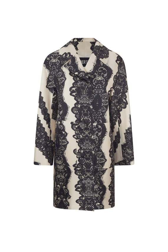 'VENETIAN LACE' L/S PATCH POCKET COAT - - Libertine - Main image