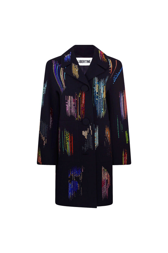 'FWB CRYSTAL' L/S PATCH POCKET COAT -  - Libertine