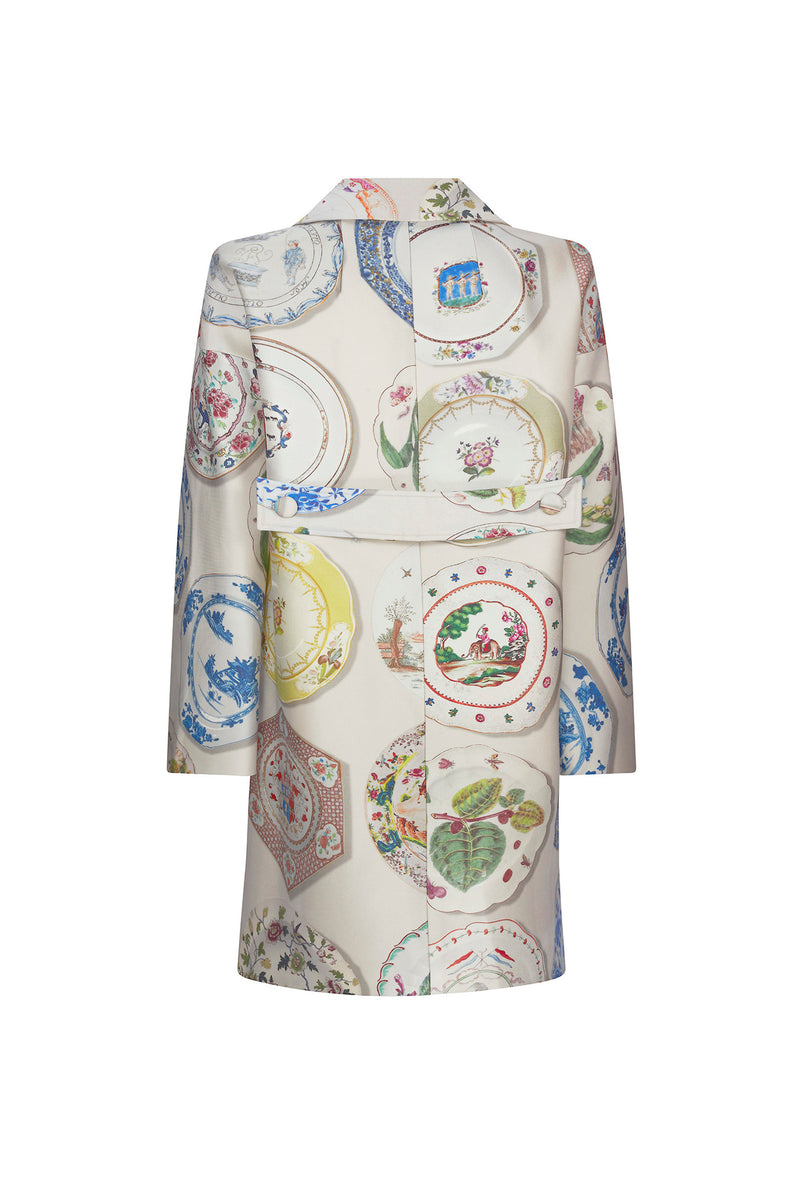 'CHELSEA PLATES' L/S PATCH POCKET COAT - COATS - Libertine