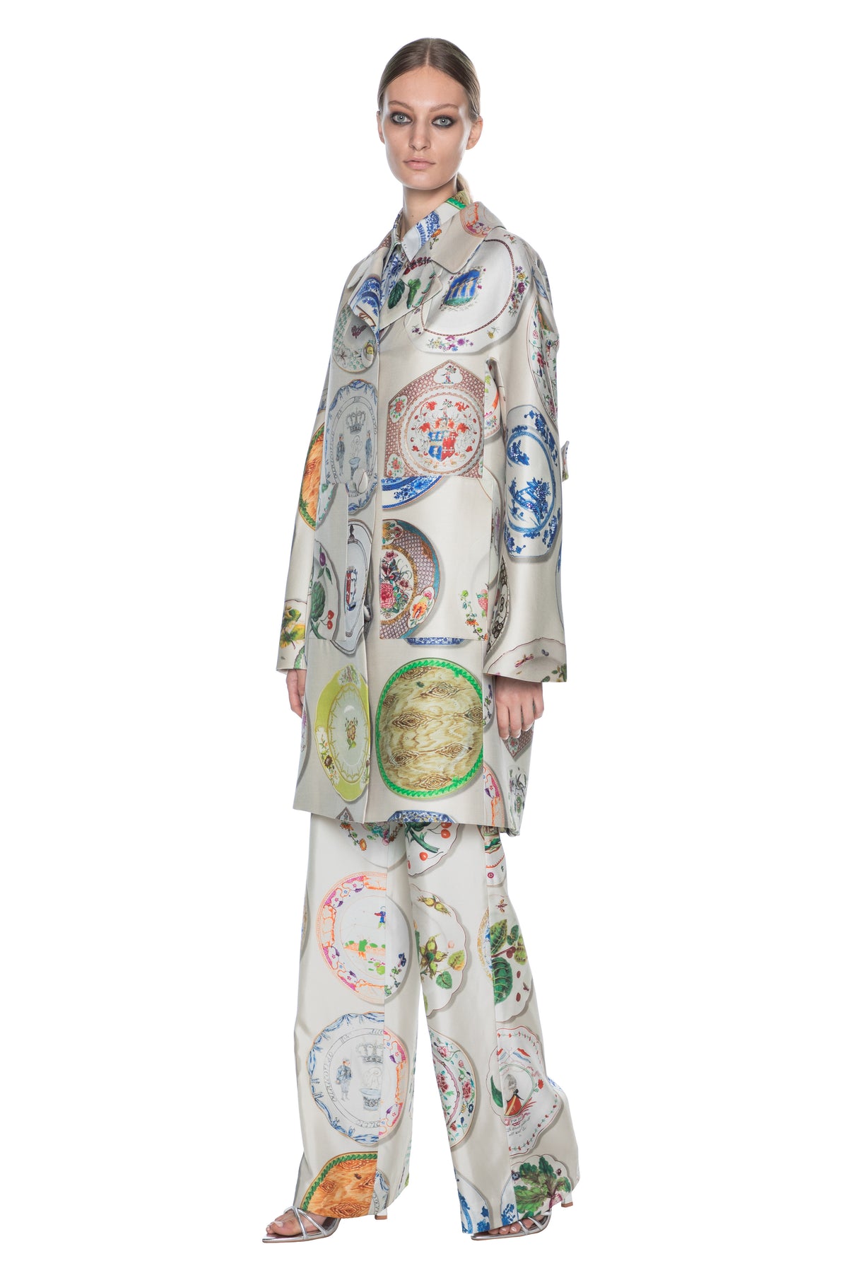 'CHELSEA PLATES' L/S PATCH POCKET COAT - COATS - Libertine