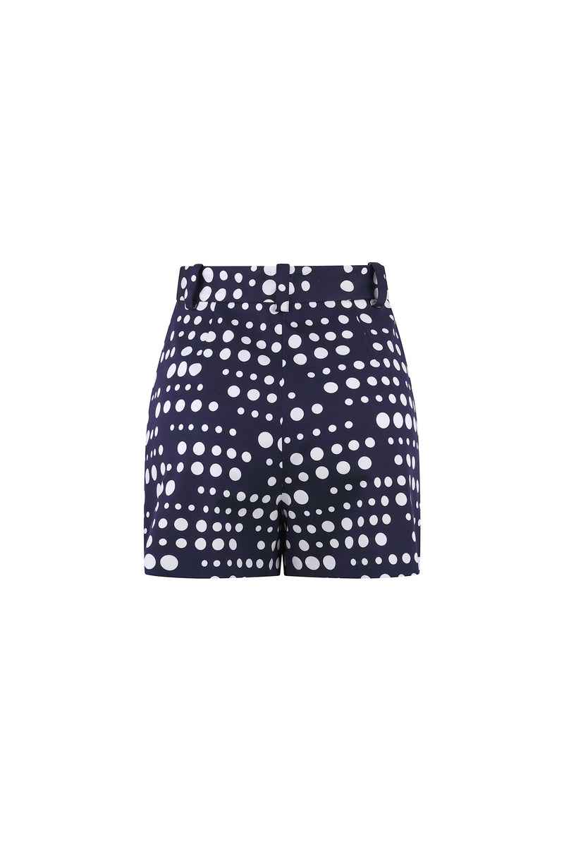 'DOT DOTISM' HIGH WAISTED SHORTS - Shorts - Libertine