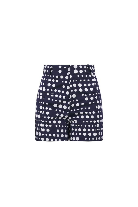 'DOT DOTISM' HIGH WAISTED SHORTS - Shorts - Libertine - Main image
