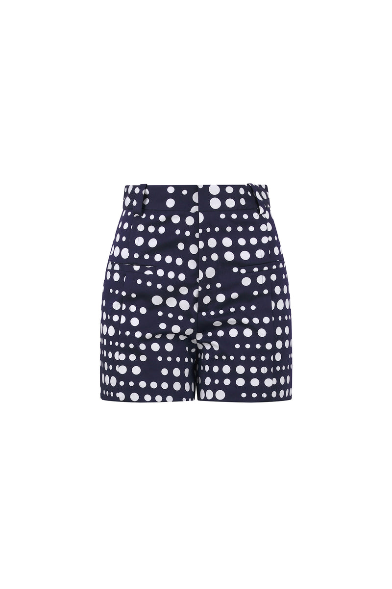 'DOT DOTISM' HIGH WAISTED SHORTS - Shorts - Libertine