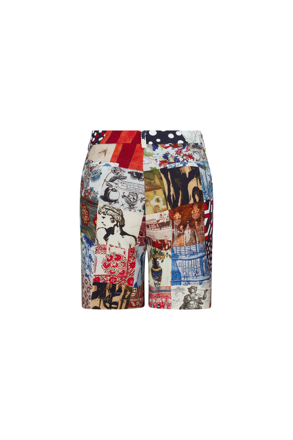 'BLOOMSBURY COLLAGE' WOMEN'S SHORT - Shorts - Libertine