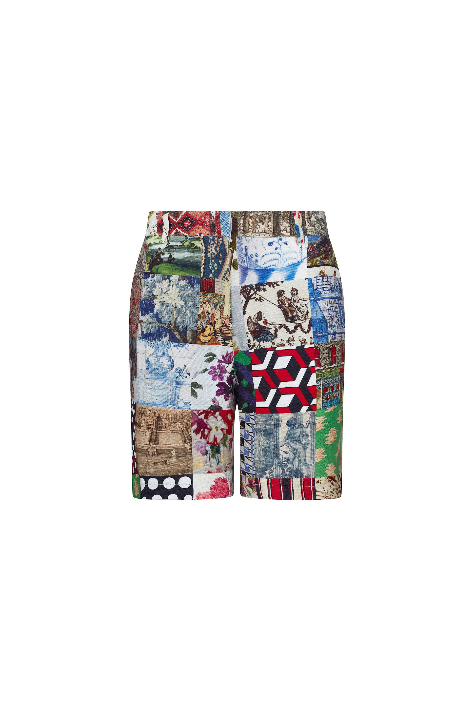 'BLOOMSBURY COLLAGE' WOMEN'S SHORT – Libertine