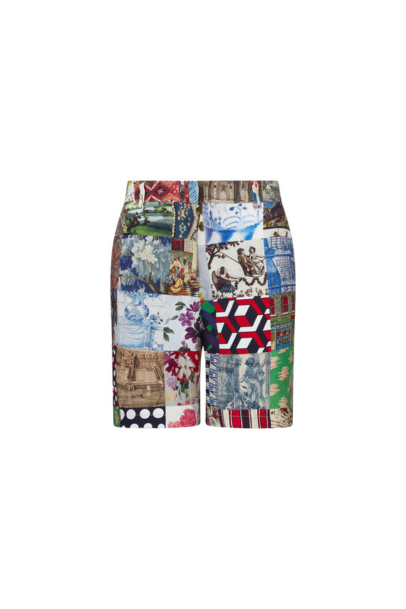 'BLOOMSBURY COLLAGE' WOMEN'S SHORT - Shorts - Libertine - Main image