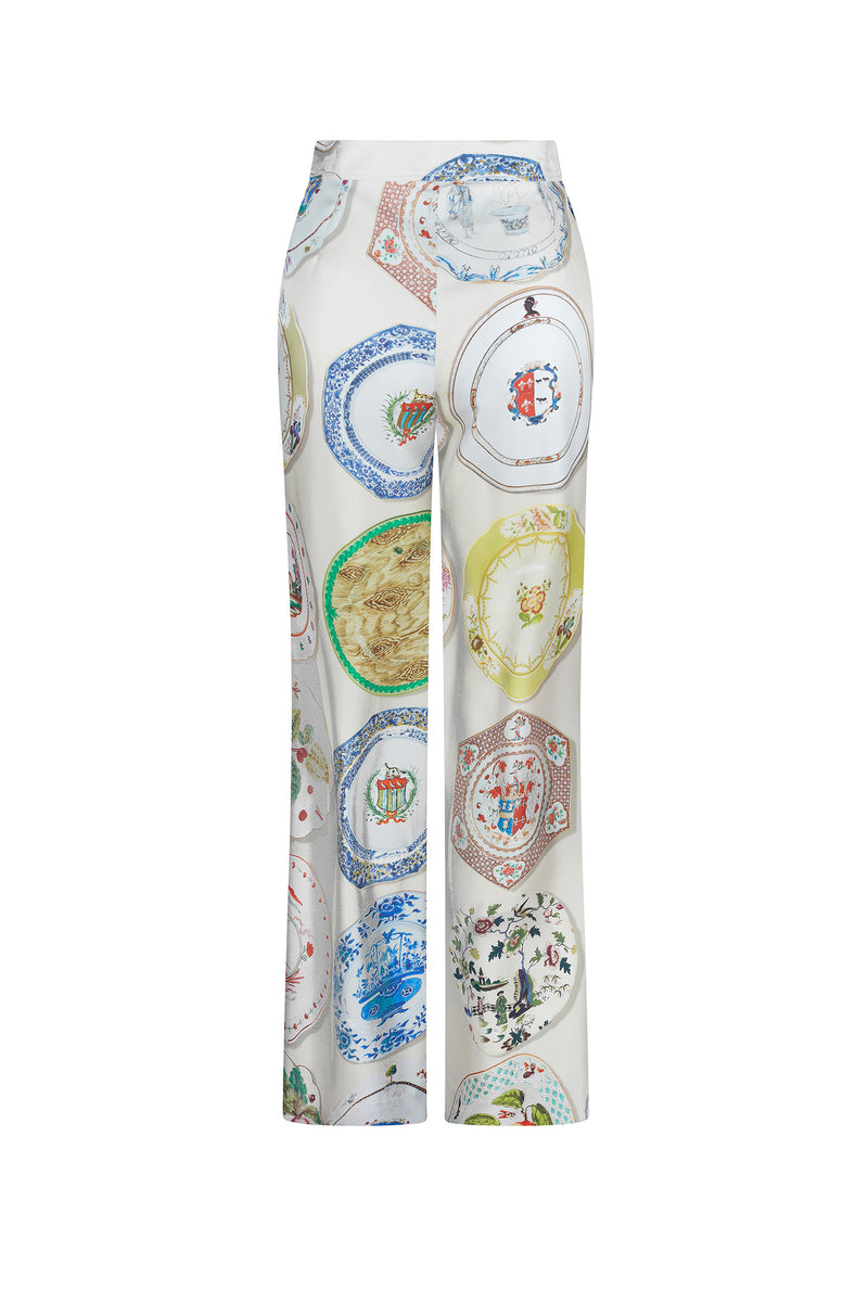 'CHELSEA PLATES' SLIM AARONS PANTS SIDE ZIP - PANTS - Libertine