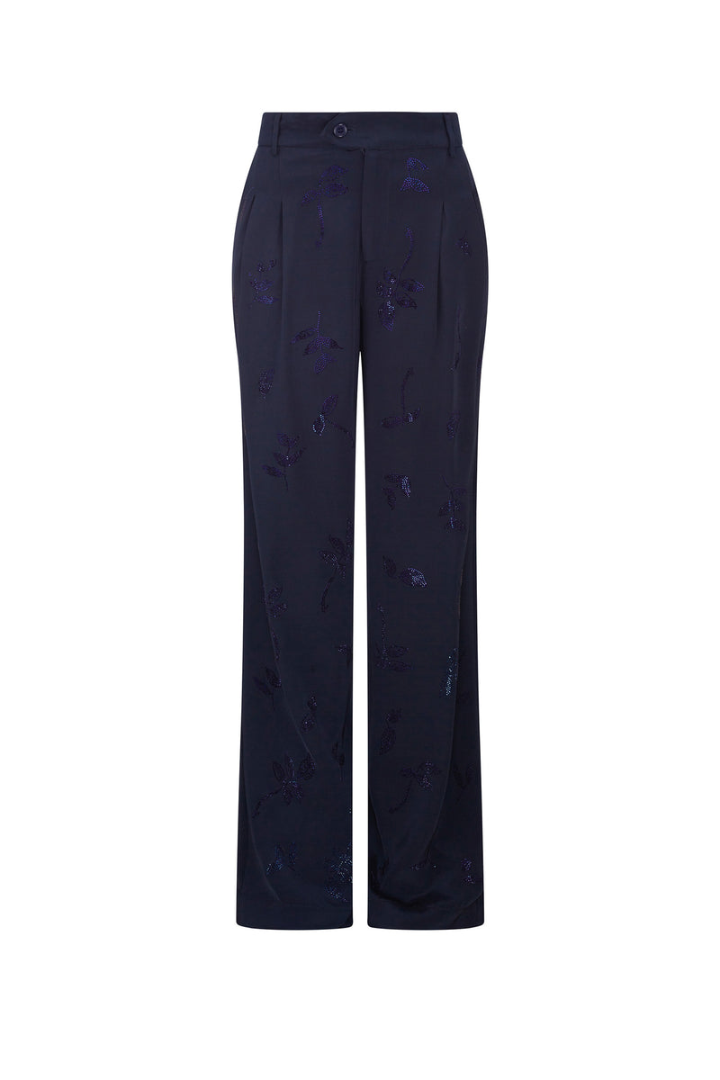 'KIND OF BLUE' BAGGY TROUSERS - - Libertine