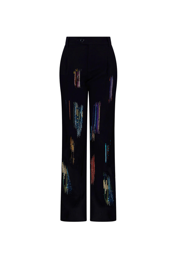 'FWB CRYSTAL' BAGGY TROUSERS -  - Libertine