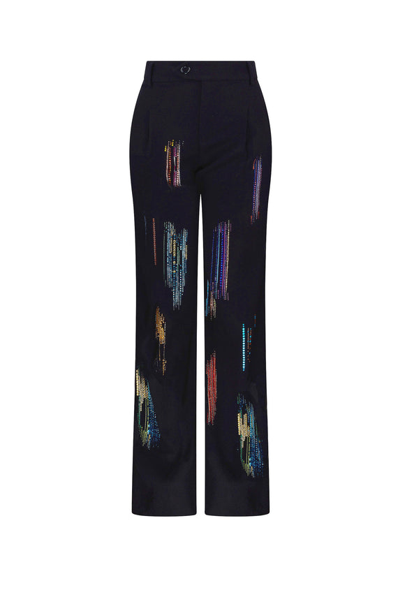 'FWB CRYSTAL' BAGGY TROUSERS - - Libertine - Main image