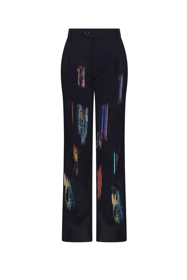 'FWB CRYSTAL' BAGGY TROUSERS - - Libertine