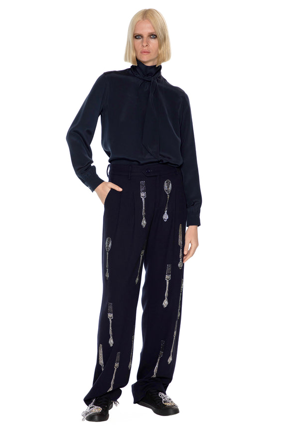 'MICHELIN STAR' BAGGY TROUSERS -  - Libertine