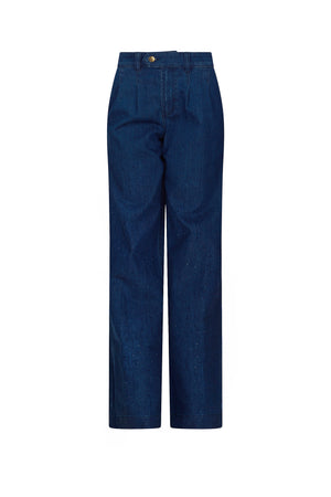 'STARDUST' DENIM BAGGY TROUSERS