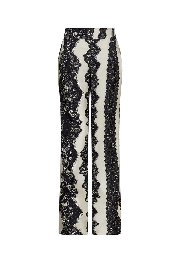 'VENETIAN LACE' BAGGY TROUSERS - PANTS - Libertine