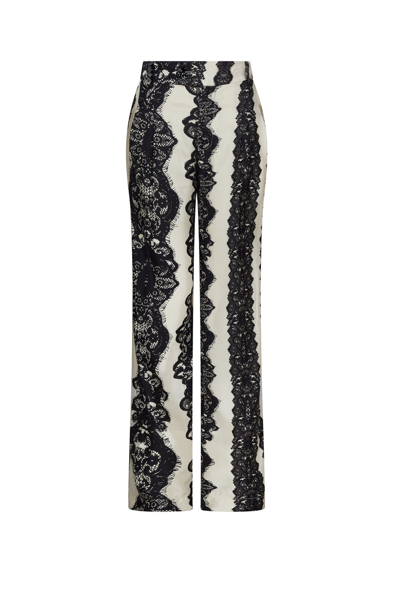 'VENETIAN LACE' BAGGY TROUSERS - PANTS - Libertine