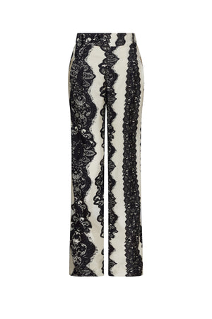 'VENETIAN LACE' BAGGY TROUSERS