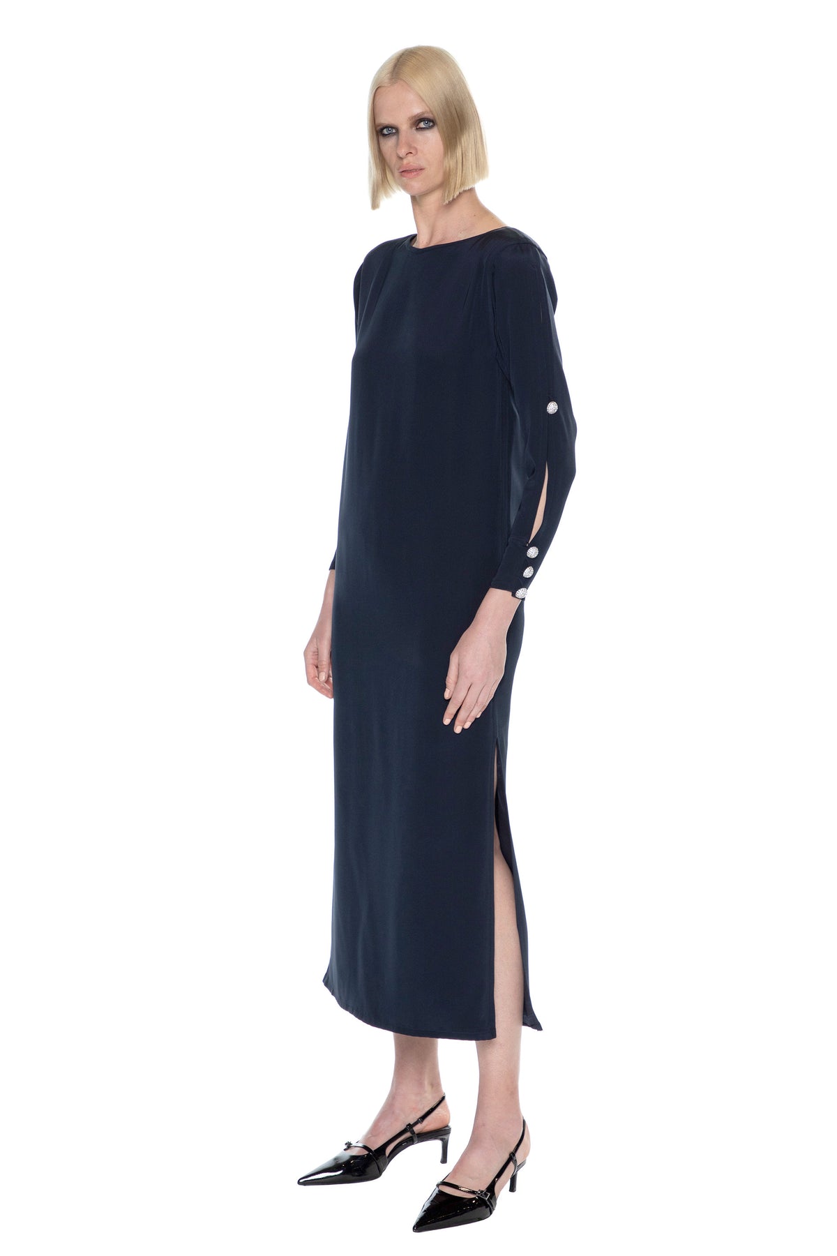 'FRENCH NAVY' AVA DRESS -  - Libertine