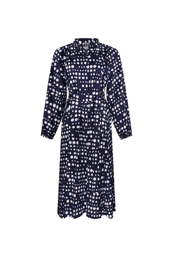 'DOT DOTISM' LINDSEY DRESS - DRESSES - Libertine