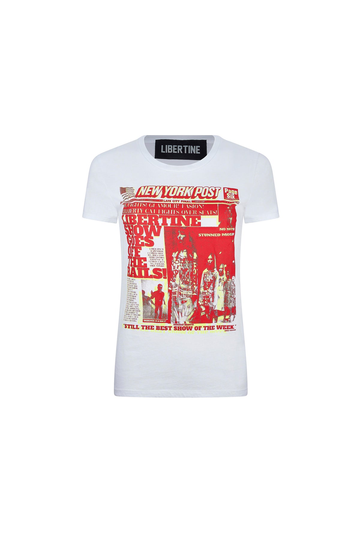 'HEADLINE' WOMEN'S T SHIRT - - Libertine
